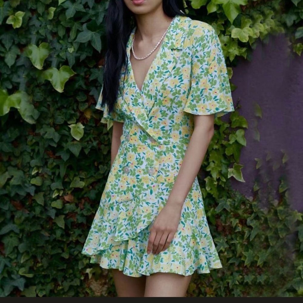 ZARA Flower Romper